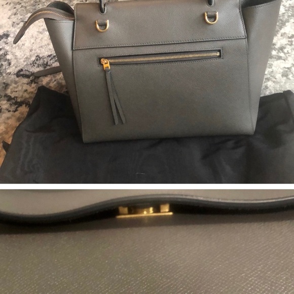 Authentic Celine MINI BELT BAG IN GRAINED CALFSKIN
GREY - Picture 9 of 15